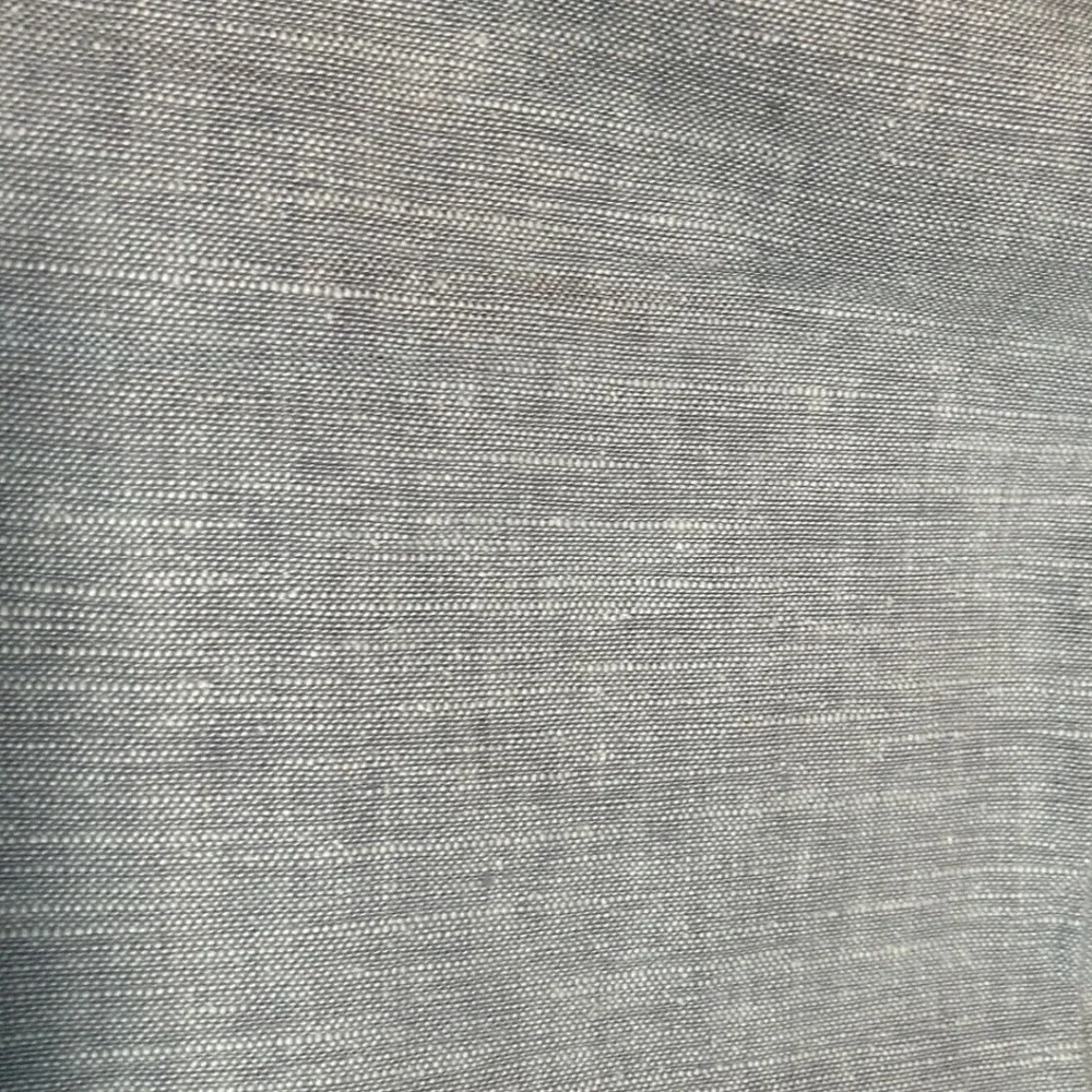 Pottery Barn Grey Linen Cotton Blend Lined Curtain Panel 50x108 Back Tab Rod
